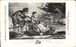 CPA L'Oeuvre Un Francois Boucher Michel Aubert