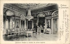 CPA Chateau de Compiegne Ancienne Chambre a Coucher du Prince Imperial
