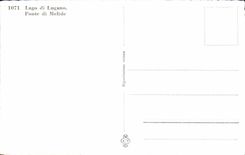 CPA Lago di Lugano Pontre di Melide