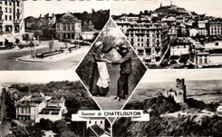 El recuerdo de CPA de Chatelguyon coloca Brosson la opinion de Casina del bourree