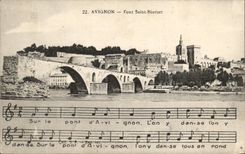 CPA Avignon hacen a santo de Benezet