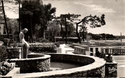 CPA la dimension de los pinos azules de Juan el jardin de presidente Roosevelt