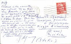 CPA Paris Large palate Statue Eiffel Tower