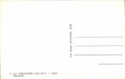 CPA Cerdagne Pont Remains