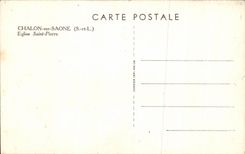 Red-red de CPA en el Saint Pierre de la iglesia de Saone