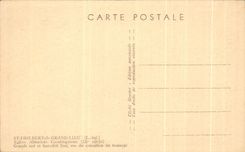 CPA St Philbert de Grand Place Church Abbatiate Carolingian Great nave and low southern part seen of the brace of the transept