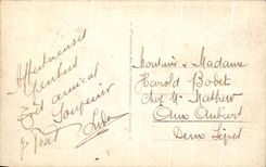 CPA Deauville Flowered Beach Caslno