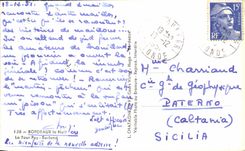 CPA Bordeaux la nuit La Tour Pey Berland