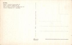 CPA Roma Ponte Vittorio Emanuele II