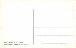 CPA Roma Plazza e Basilica di S Pietro