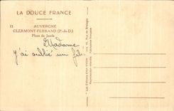 CPA Auvergne Clermont-Ferrand pone el jaude