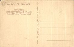 Bulevar Desaix de CPA Auvergne Clermont-Ferrand y prefectura