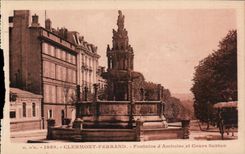 Fuente de CPA Clermont-Ferrand de la arena fina de Amboise y de Cours
