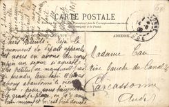 CPA Biarritz Le Rocher de la Plage l'Hotel du Palais et le Phare