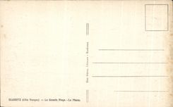 CPA Biarrilz Main beach the Lighthouse