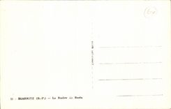 CPA Biarritz Le Rocher du Basta