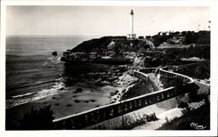 CPA Biarritz Join Corner towards the headlight