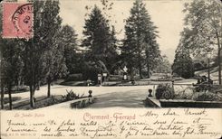 CPA el jardin publico Clermont-Ferrand