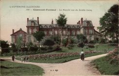 Auvergne ilustrado CPA Clermont-Ferrand la facultad vista del jardin de Lecoq