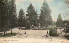 Entrada de CPA Clermont-Ferrand del jardin botanico
