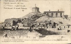 CPA Surroundings De Clermont Ferrand Summit Of Puy De Dome Ruins Of the Temple Mercury Observatory