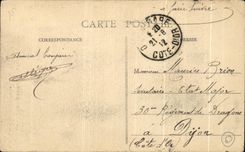 CPA Clermont Ferrand the gate NR Of the Cathedral