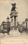 CPA Clermont Ferrand Statue of Vercingetriox