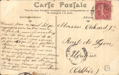 CPA Clermont Ferrand Statue of Vercingetriox