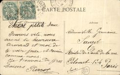 CPA Clermont Ferrand Entrance of the Garden of Lecoq