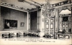 CPA Palais De Versailles la Chambre de Louis XV