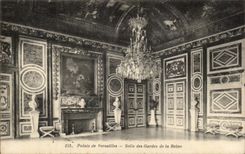 Paladar de CPA del sitio de Versalles de los protectores de la reina