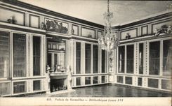 CPA Palais de Versailles Bibliotheque Louis XVI