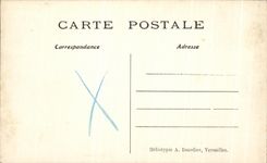 Paladar de CPA de la biblioteca Louis XVI de Versalles