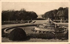 CPA Versailles Perspective du bassin de Latone et allee royale