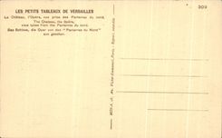 CPA Versalles la opera del castillo vista de los pisos del norte