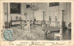 Sala de estar grande de CPA Versalles Trianon de la reina