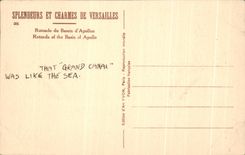 CPA Splendeurs Et Charmes De Versailles Rotonde du Bassin d'Apollon 