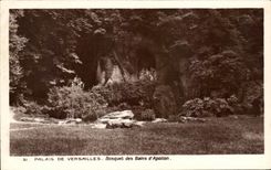 Paladar de CPA del matorral de Versalles de los banos de Apolo