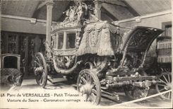 CPA Parc de Versalles Trianon pequeno transporta la consagracion