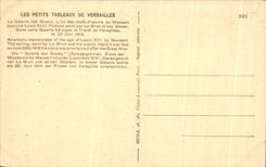 CPA Les Petits Tableaux De Versailles La Galerie des Glaces 