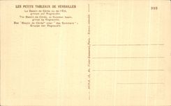 Pequenas tablas de CPA de Versalles que el lavabo de Ceres o de y que agrupa por Regnaudin