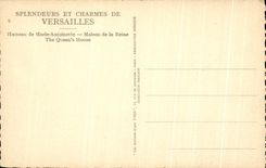 Esplendores de CPA y Charmes de Versalles Hamlet de Marie Antonieta Maison de la reina que el Queen S contiene
