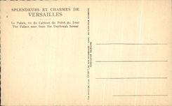 Esplendores de CPA y Charmes de Versalles el paladar visto del gabinete del punto del dia el hotel luxe de De visto de la glorieta del amanecer