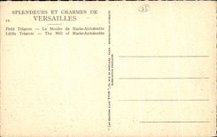 CPA Splendeurs et Charmes De Versailles Le Petit Trianon Le Moulin de Marie Antoinette Little Trianon