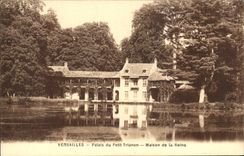 Paladar de CPA Versalles de la pequena casa de Trianon de la reina