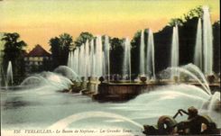 CPA Versalles el lavabo del agua grande de Neptuno