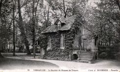 CPA Versalles el gabinete de senora del Hamlet de Trianon