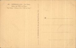 CPA Versailles Le Palais Salon de l'oeil de Boeuf