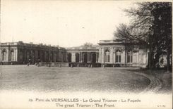 Parque de CPA de Versalles Trianon grande el ataque frontal