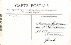 CPA Parc del agua grande de Versalles de Neprune publica por el chocolate de Louit